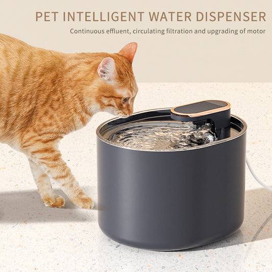 Automatic Cat & Dog Water Fountain – Quiet, USB-Powered Dispenser - Pawsome Pets Premium